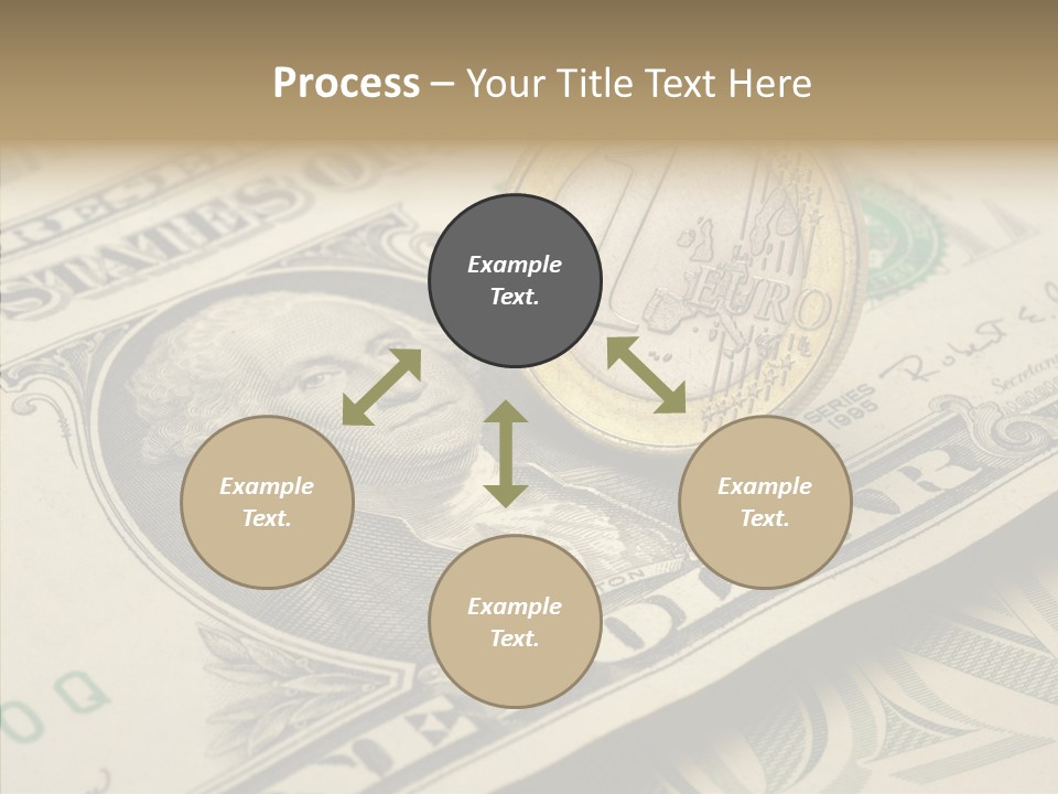 Banknote Money Exchange PowerPoint Template