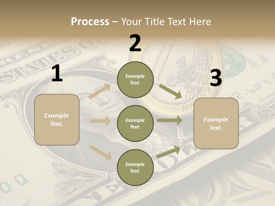 Banknote Money Exchange PowerPoint Template