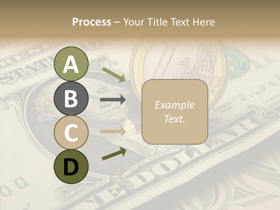 Banknote Money Exchange PowerPoint Template