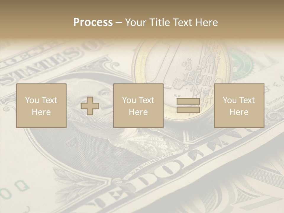 Banknote Money Exchange PowerPoint Template