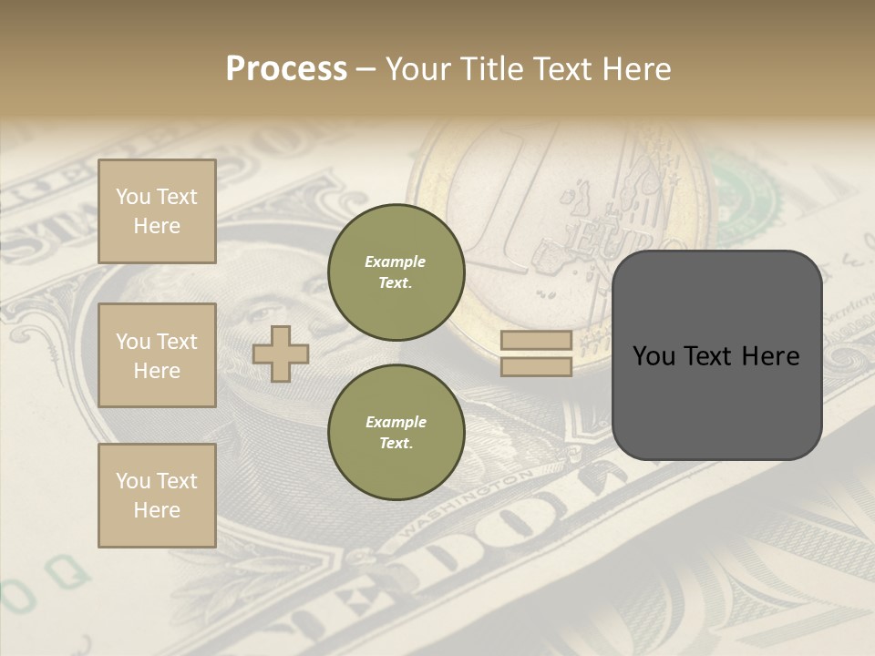 Banknote Money Exchange PowerPoint Template