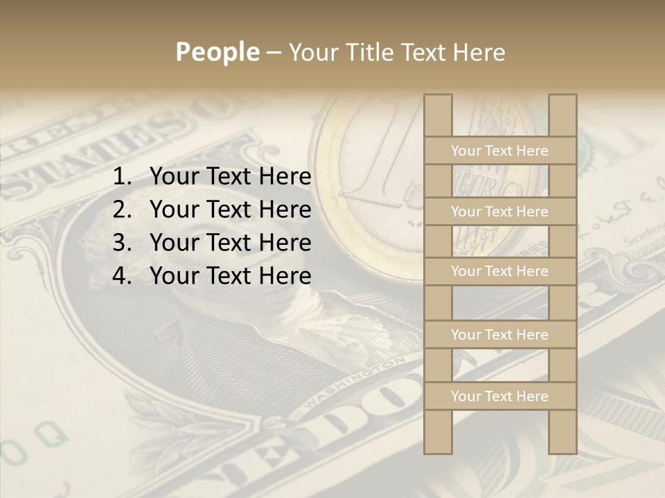 Banknote Money Exchange PowerPoint Template
