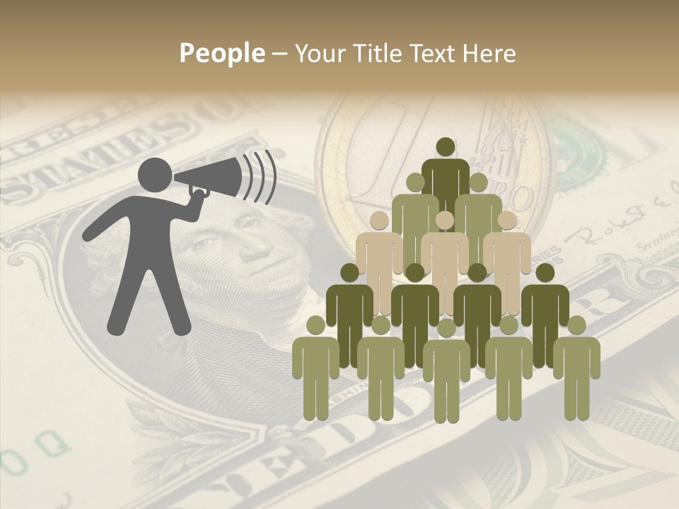 Banknote Money Exchange PowerPoint Template