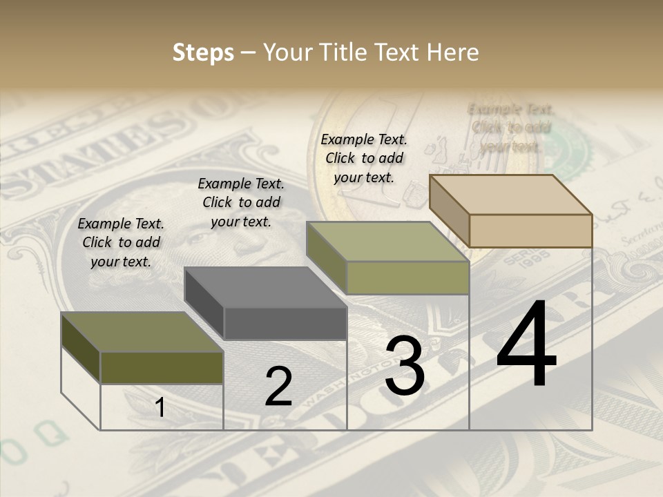 Banknote Money Exchange PowerPoint Template