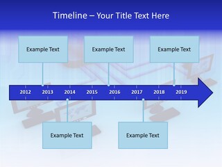 White Connection Data PowerPoint Template