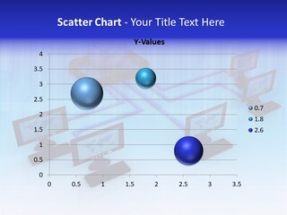 White Connection Data PowerPoint Template