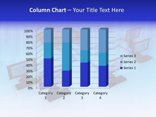 White Connection Data PowerPoint Template