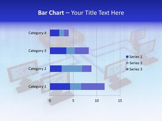White Connection Data PowerPoint Template