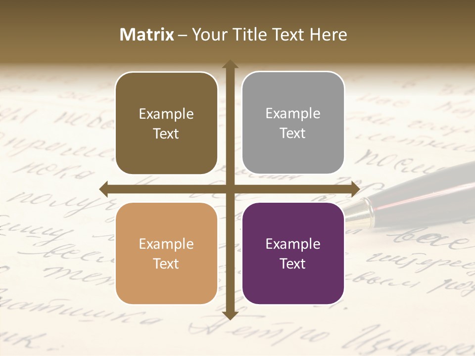 Document Test Ancient PowerPoint Template