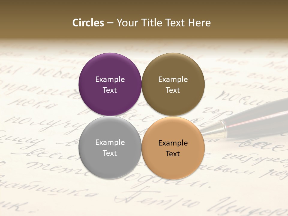 Document Test Ancient PowerPoint Template
