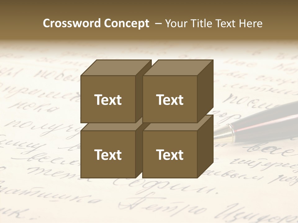 Document Test Ancient PowerPoint Template