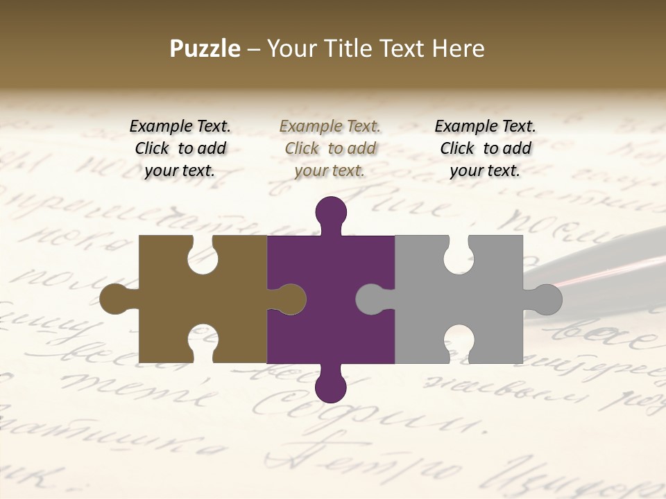 Document Test Ancient PowerPoint Template