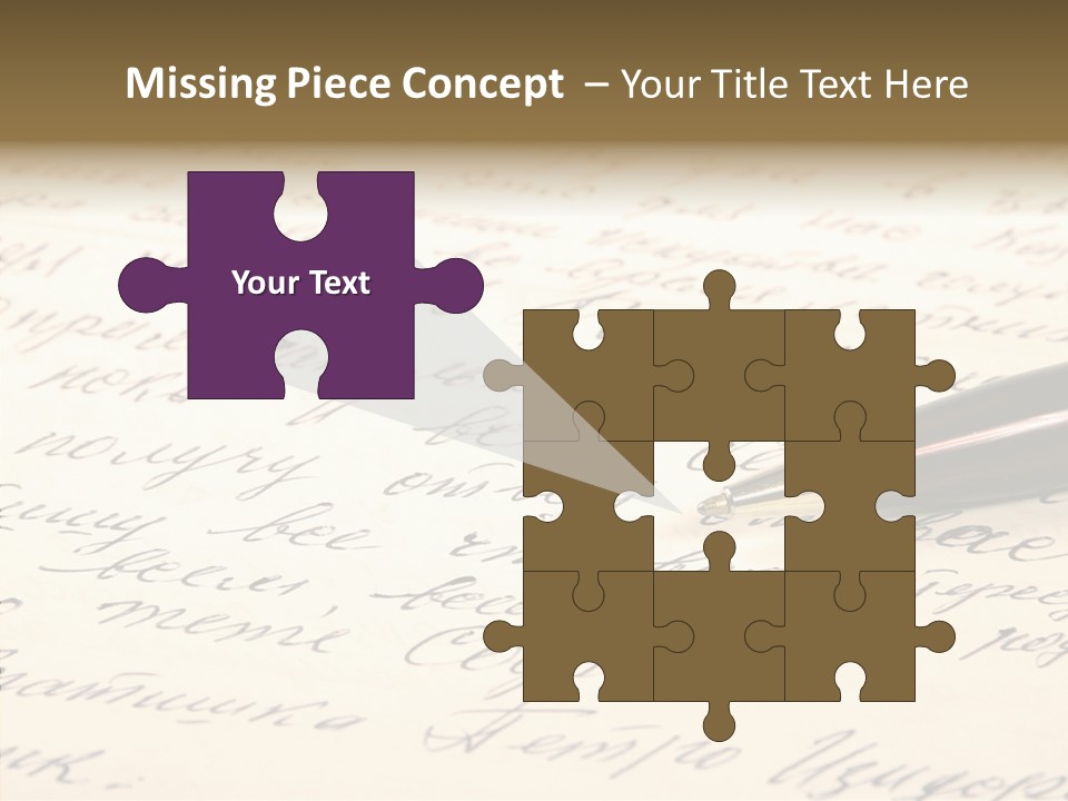 Document Test Ancient PowerPoint Template