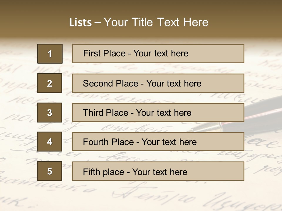 Document Test Ancient PowerPoint Template