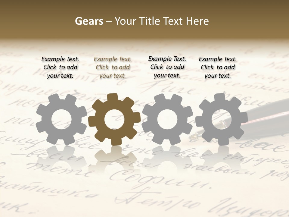 Document Test Ancient PowerPoint Template