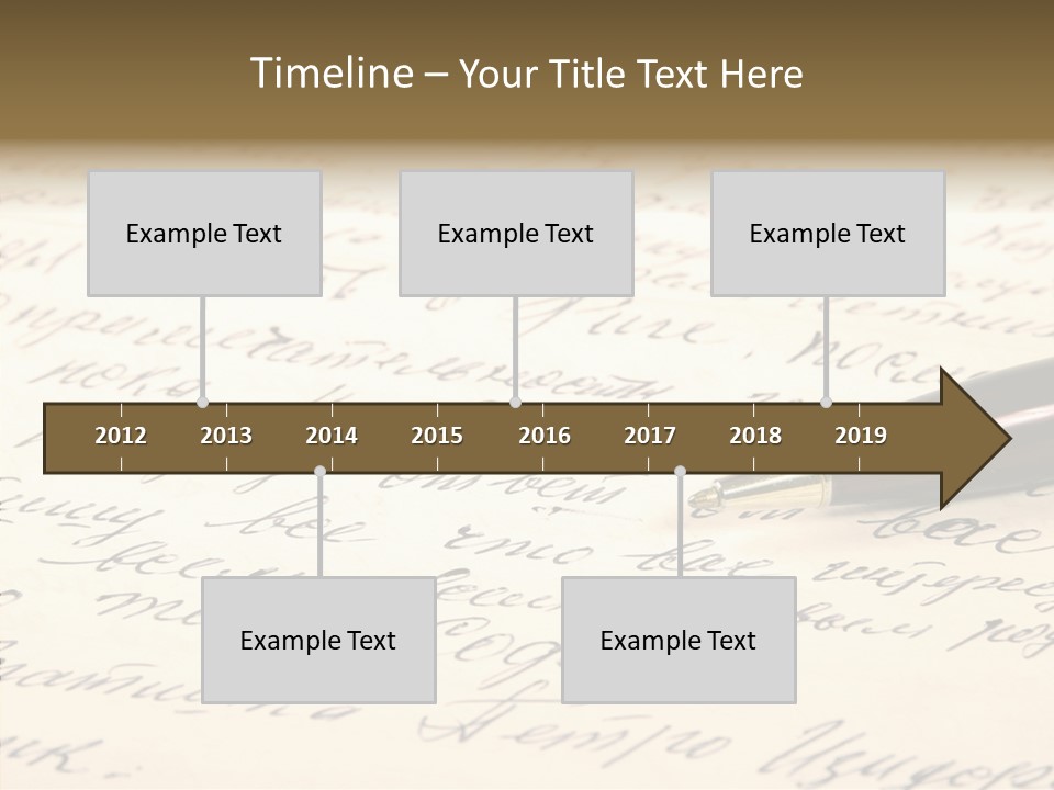 Document Test Ancient PowerPoint Template
