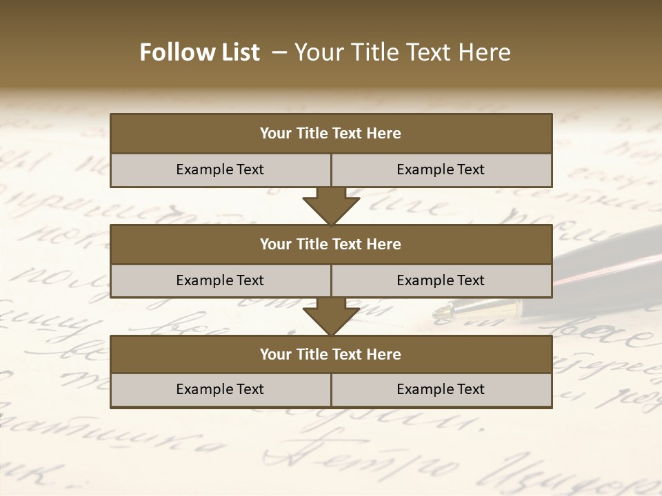 Document Test Ancient PowerPoint Template