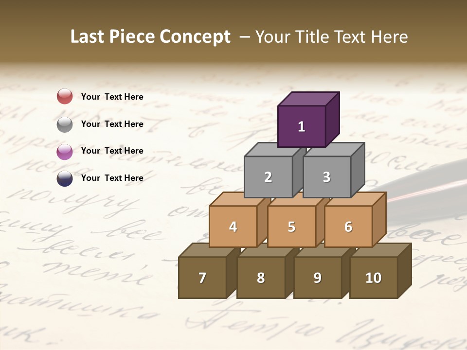 Document Test Ancient PowerPoint Template