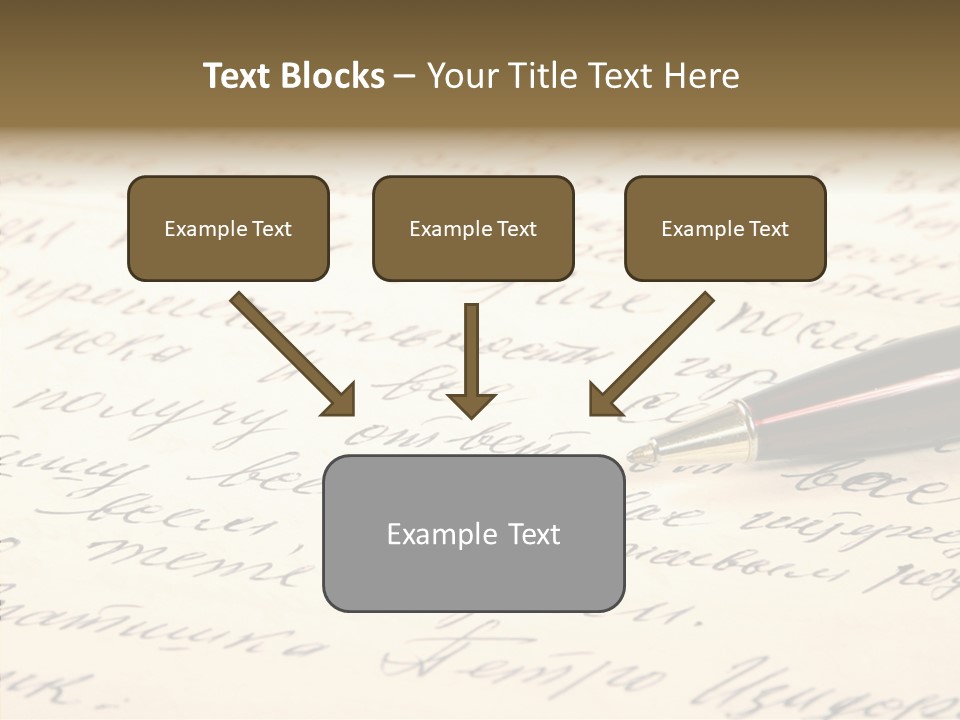 Document Test Ancient PowerPoint Template