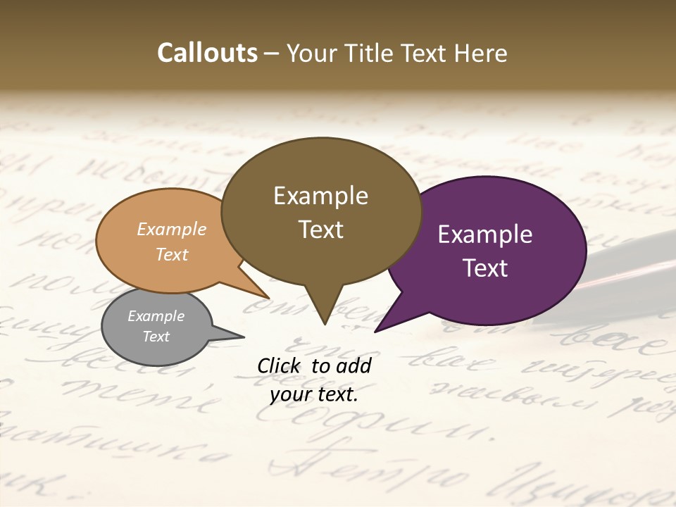 Document Test Ancient PowerPoint Template