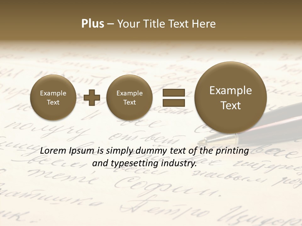 Document Test Ancient PowerPoint Template