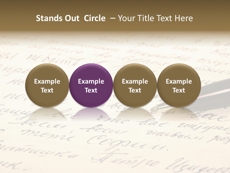 Document Test Ancient PowerPoint Template