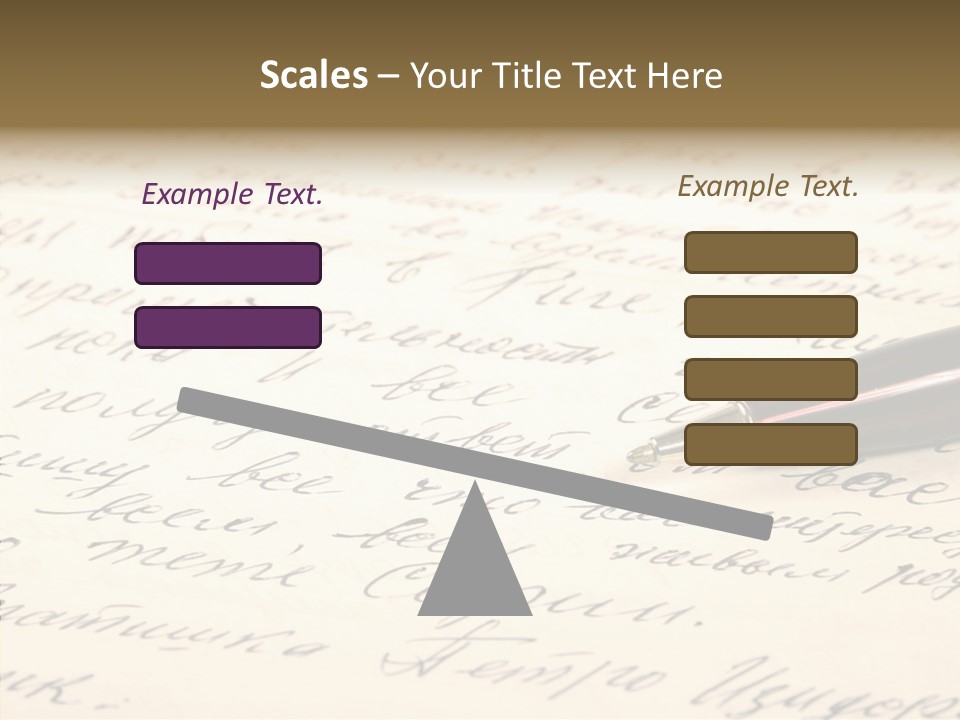 Document Test Ancient PowerPoint Template