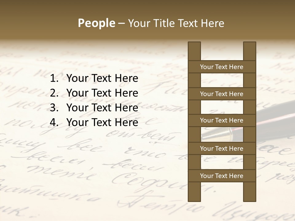 Document Test Ancient PowerPoint Template