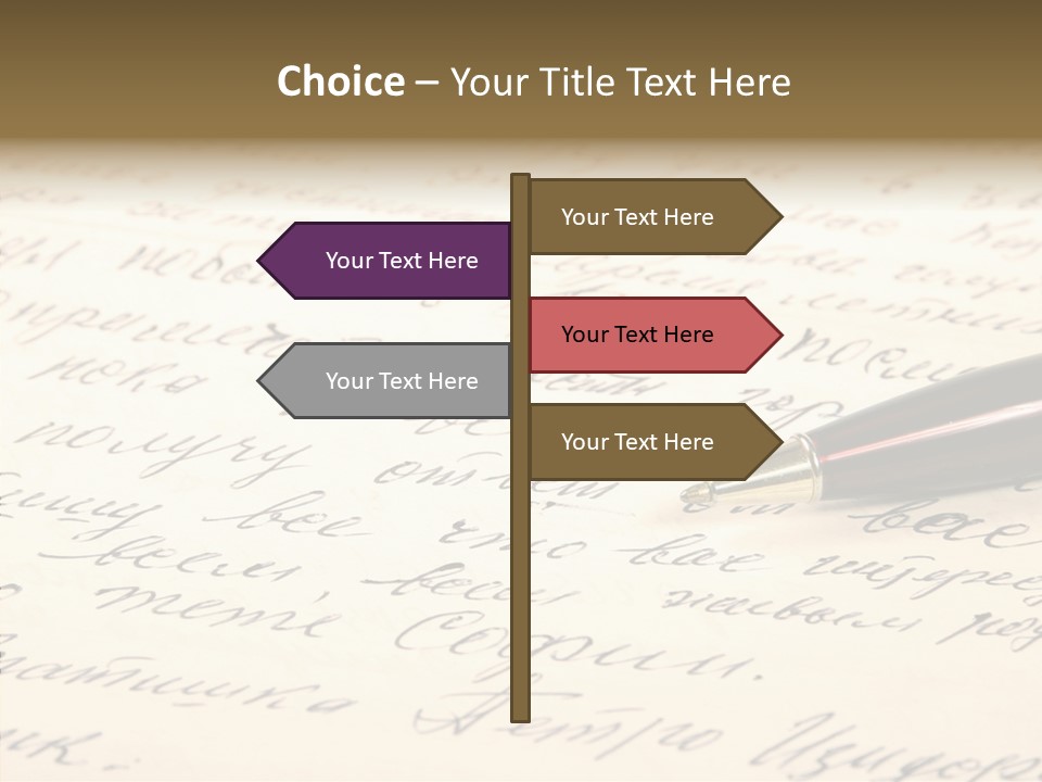 Document Test Ancient PowerPoint Template