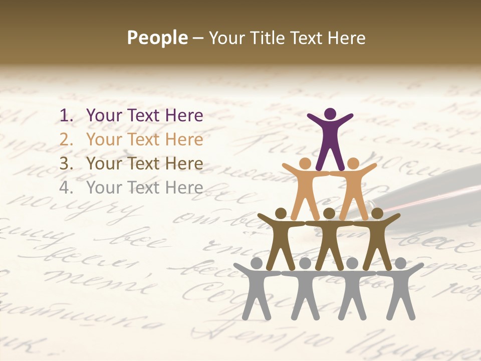 Document Test Ancient PowerPoint Template