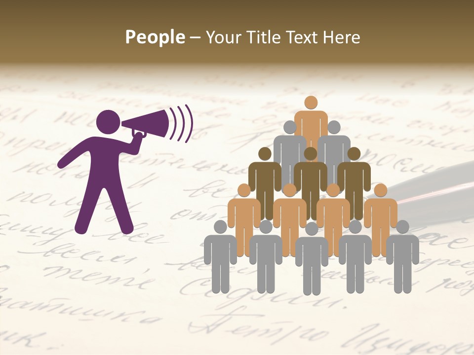 Document Test Ancient PowerPoint Template