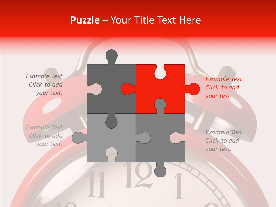 Rendered Bell Hammer PowerPoint Template