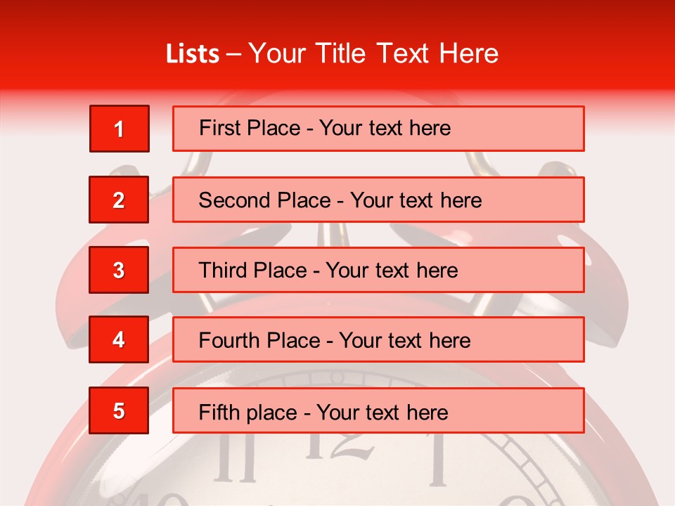Rendered Bell Hammer PowerPoint Template