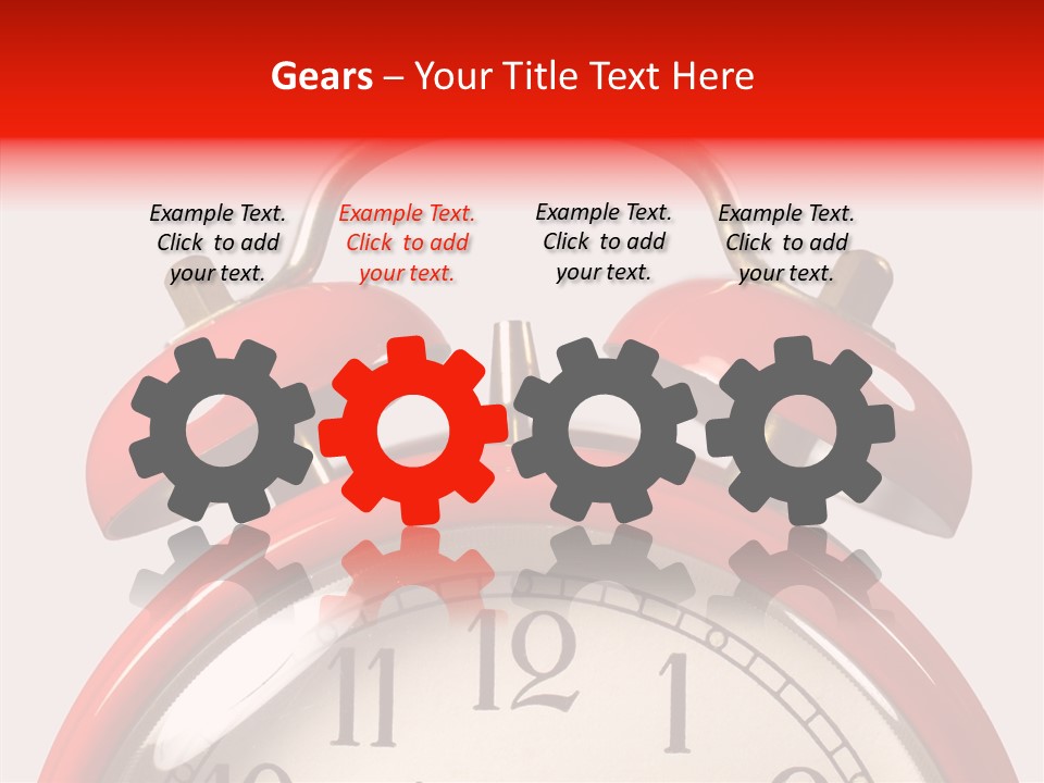 Rendered Bell Hammer PowerPoint Template