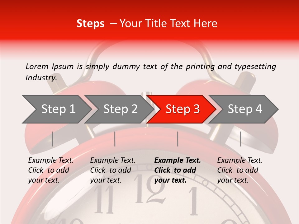 Rendered Bell Hammer PowerPoint Template