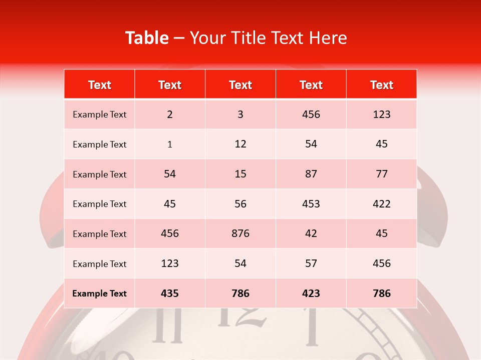 Rendered Bell Hammer PowerPoint Template