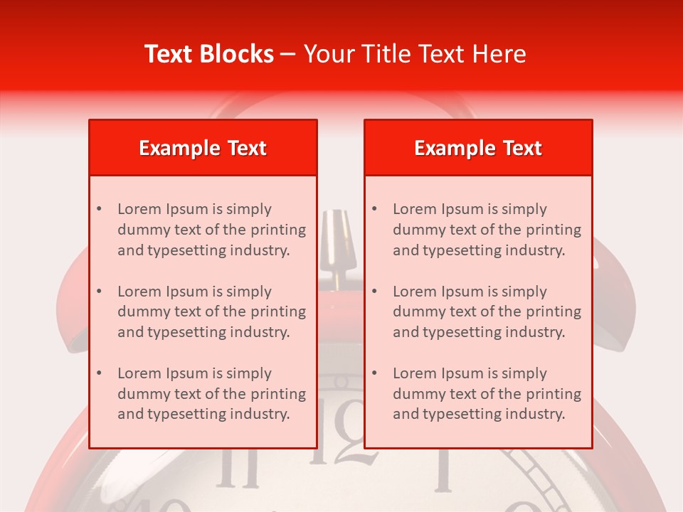 Rendered Bell Hammer PowerPoint Template