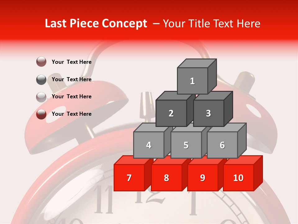 Rendered Bell Hammer PowerPoint Template