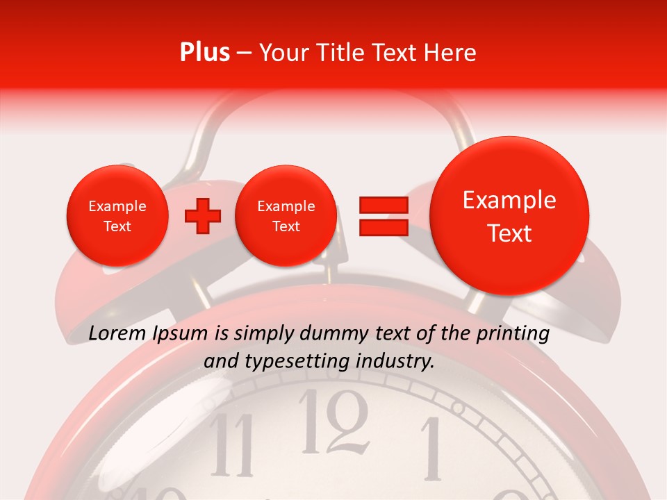 Rendered Bell Hammer PowerPoint Template