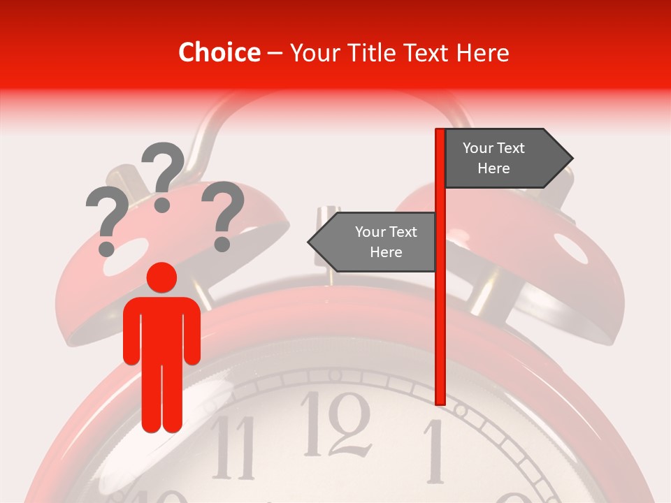 Rendered Bell Hammer PowerPoint Template