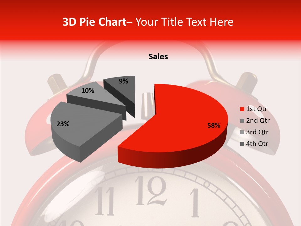 Rendered Bell Hammer PowerPoint Template