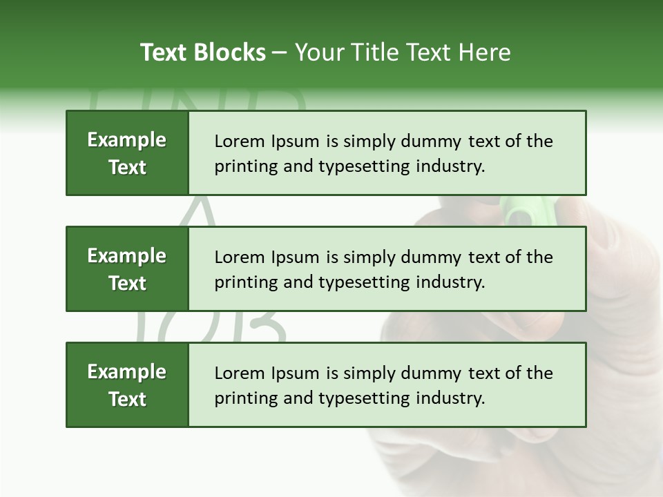 Jobless Find Hand PowerPoint Template
