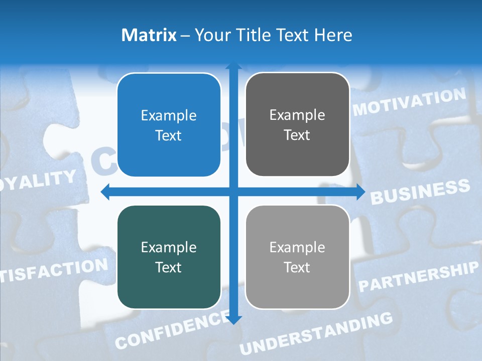 Closeup Strategy Abstract PowerPoint Template