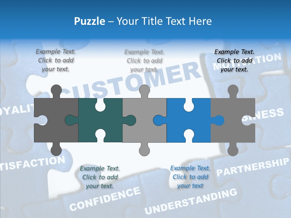 Closeup Strategy Abstract PowerPoint Template