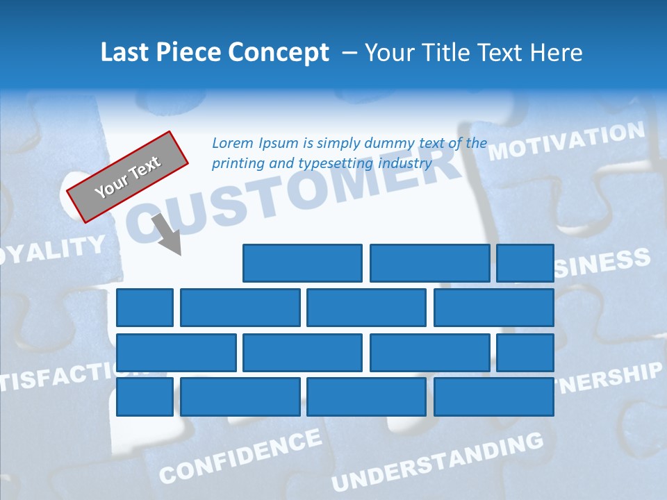 Closeup Strategy Abstract PowerPoint Template