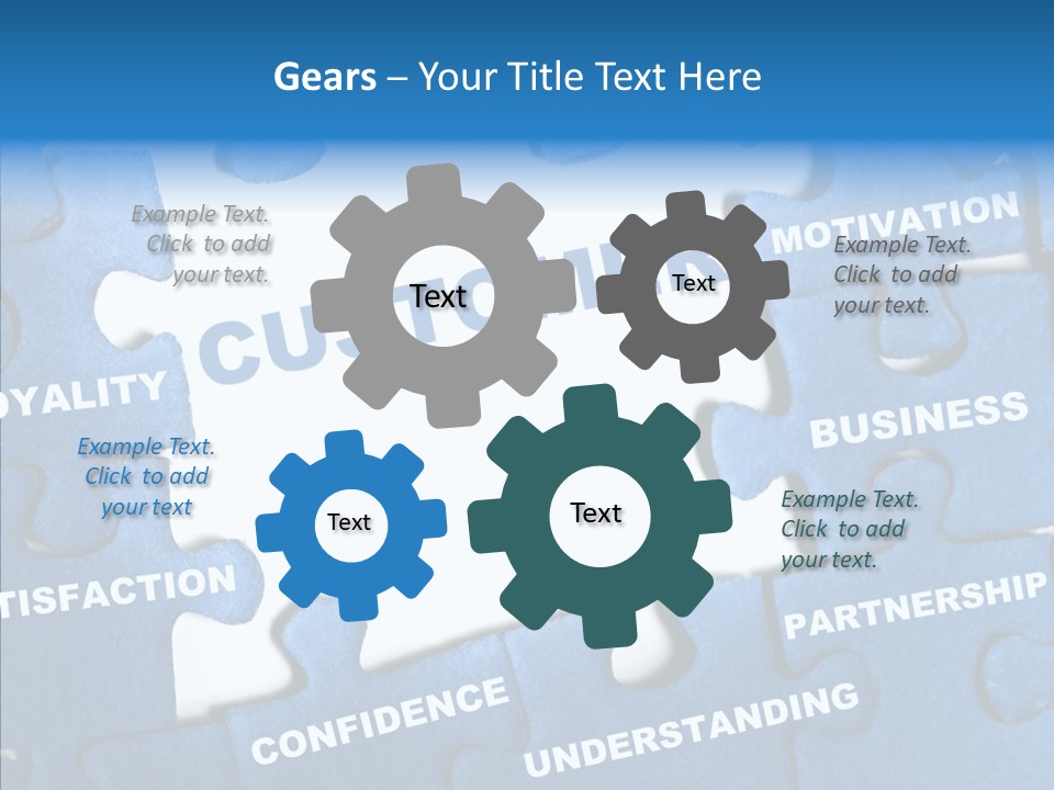 Closeup Strategy Abstract PowerPoint Template