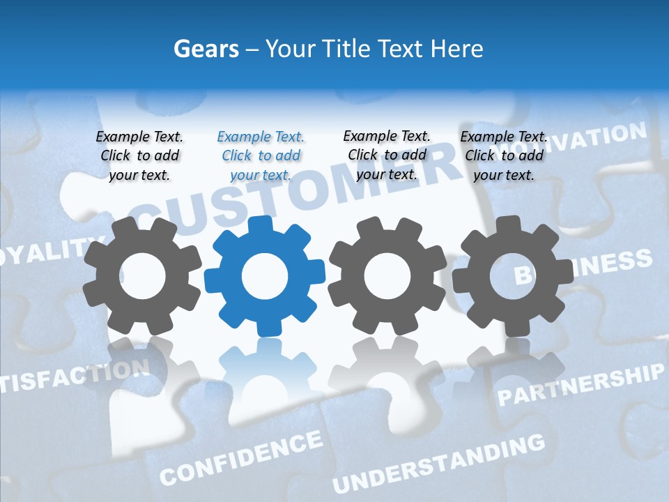 Closeup Strategy Abstract PowerPoint Template