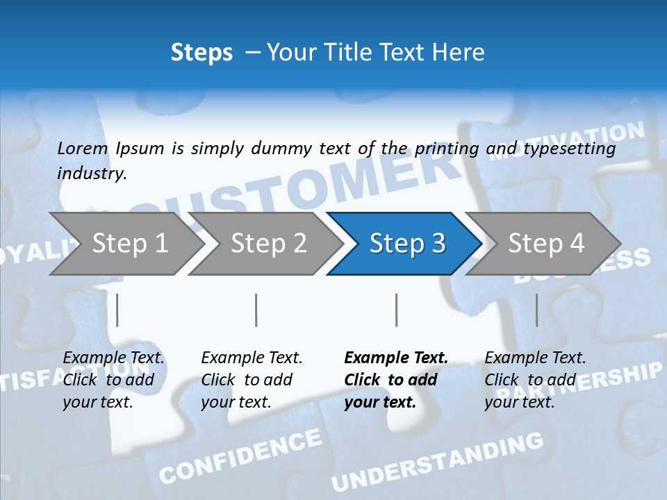 Closeup Strategy Abstract PowerPoint Template