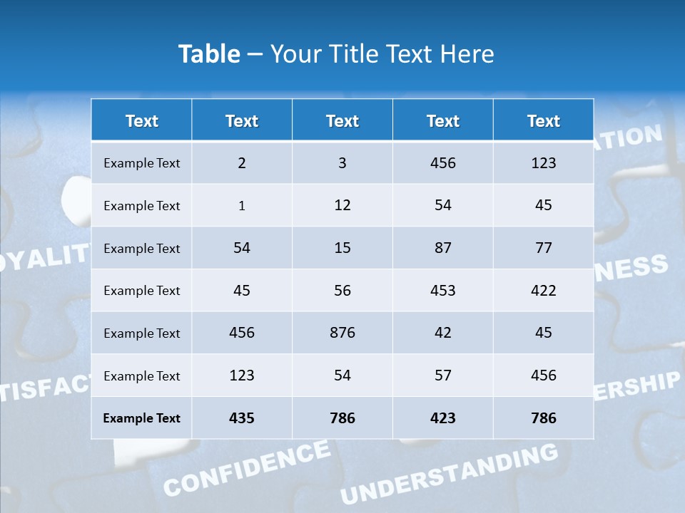 Closeup Strategy Abstract PowerPoint Template