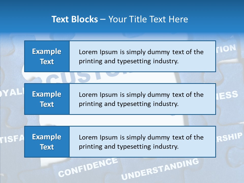 Closeup Strategy Abstract PowerPoint Template